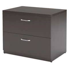 Aberdeen Series Freestanding Lateral File, 36w x 24d x 29½h, Mocha