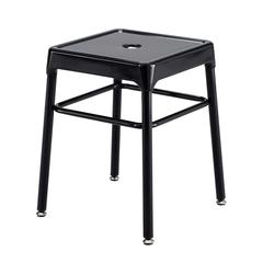 Safco® Steel Guest Stool Black