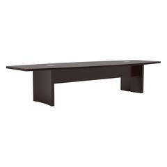12' Conference Table, Boat Surface, Mocha