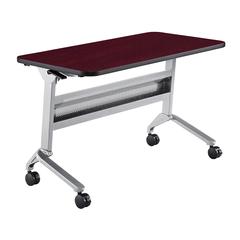 24 x 48" Rectangular Training Table, LPL, RegalMahogany