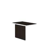 48-1/2" Non-Handed Straight Bridge, Mocha