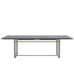 Mirella™ Conference Table, Sitting-Height, 8’ Stone Gray