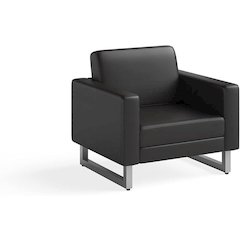 Mirella Lounge Chair, Black