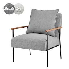 Quinton Boucle Accent Arm Chair