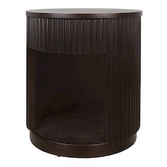 Truro Round Nightstand/Side Table