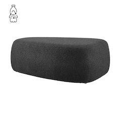 Carlese Boucle Big Ottoman