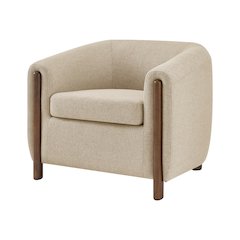 Ruth Linen Accent Arm Chair