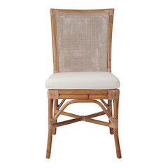 Tatum Rattan Side Chair, (Set of 2)