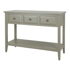 Wexford 3-Drawer Console Table - Sage Green
