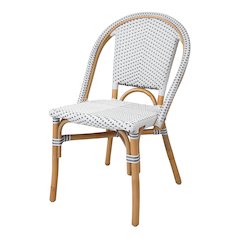 Avignon Paris Rattan Bistro Chair, (Set of 2)