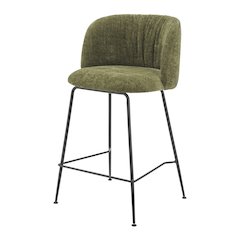 Millie Chenille Counter Stool, (Set of 2)