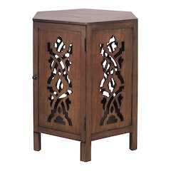Seema Accent Table - Walnut