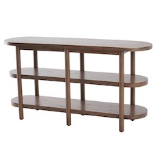 Lester Console Table - Walnut