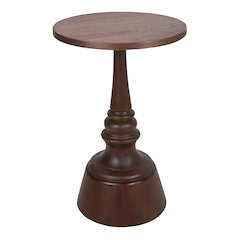 Lumi Accent Table - Walnut