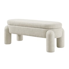 Bowden Bench - Salzburg Beige Chenille