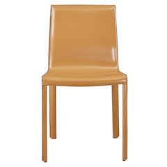 Gervin Recycled Leather Chair, (Set of 2)