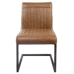 Ronan Faux Leather Dining Side Chair, (Set of 2)