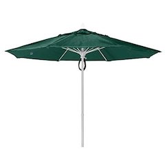 9' Oct Market 8 Rib with Forest Green Marine Grade Solution Dyed Acrylic Canopy