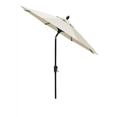7.5' Oct Patio Umbrella 6 Rib with Pacific Blue Solution Dyed Poly Canopy