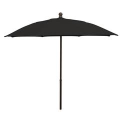 9' Oct Patio Umbrella 8 Rib with Black Solution Dyed Poly Canopy