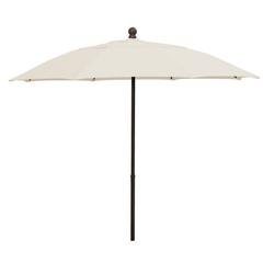 9' Oct Patio Umbrella 8 Rib with Natural Solution Dyed Poly Canopy