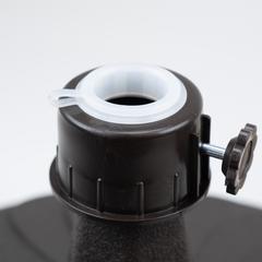 22" Diameter Resin Champagne Umbrella Base Fits 1.5" & 2.0" Diameter Poles