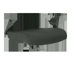 Mesh fabric seat cover, Dark Grey