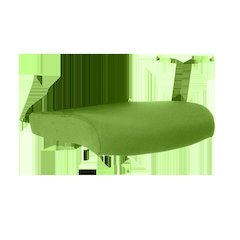 Mesh fabric seat cover, Green