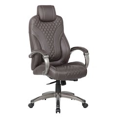 Boss Executive Hinged Arm Chair - Brown