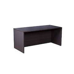 Boss Desk Shell, 71"W X 36"D, Driftwood