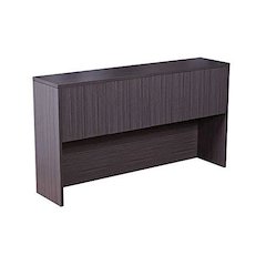 Boss Hutch With Doors, Driftwood 71*15*36