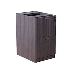 Boss Full Pedestal File/File, Driftwood