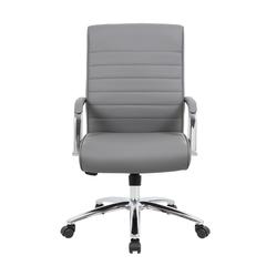 Boss Modern Executive Conference Chair - Grey