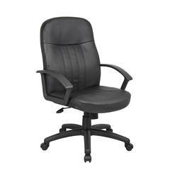 Boss Executive Leather Budget Chair