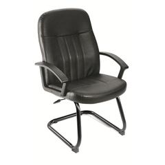 Boss Executive Leather Budget Guest Chair