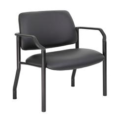 Boss Antimicrobial Guest Chair, 300 lb. weight capacity