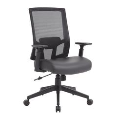 Boss Black Mesh Back Chair