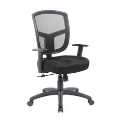 Boss Contract Mesh Task Chair,  Synchro-Tilt Mechanism