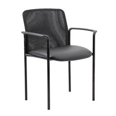 Boss Caressoft and Mesh Guest Chair, Black
