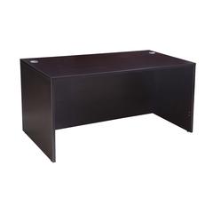 Boss Desk Shell, 60"W X 30"D, Mocha