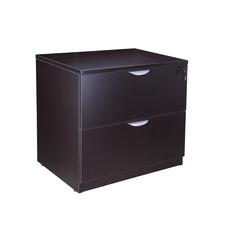 Boss 2-Drawer Lateral File, Mocha