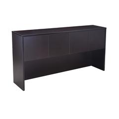 Boss Hutch With Doors, Mocha 71*15*36