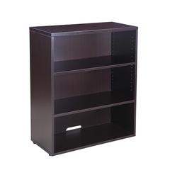 Boss Open Hutch/Bookcase- Mocha