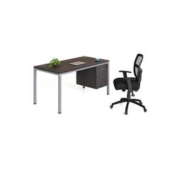 Single Desk With (1) Pedestal, 48" X 24" Desk Top (Ea)