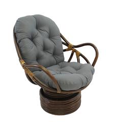 Swivel Rocker with Twill Cushion