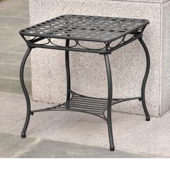 Santa Fe Iron Nailhead Side Table