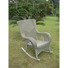 San Tropez Resin Wicker Aluminum Rocker