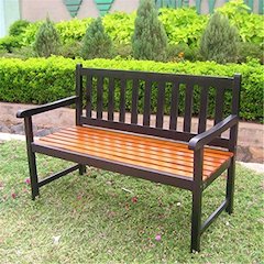 Outdoor 4 Foot Wood Bench