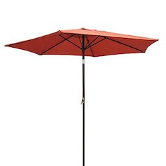 Outdoor 8 Foot Aluminum Umbrella