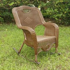 Resin Wicker Indoor/Outdoor Rocker